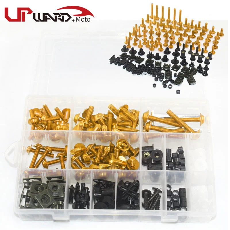 For KYMCO AK500 XCITING 250 300 300i 500 400 DOWNTOWN 125/200/300/350 Scooter CNC Custom Fairing Screw Bolt Windscreen Screws