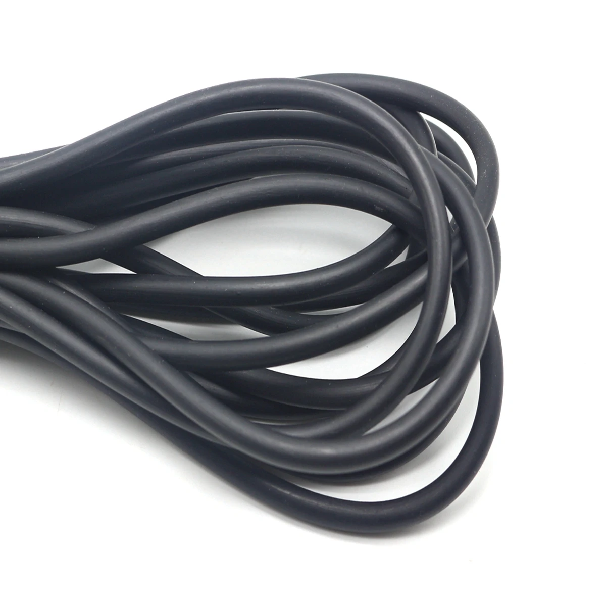 5เมตรสีดำ5มม.ยางเครื่องประดับสายไฟStringสำหรับเครื่องประดับจี้หัตถกรรม