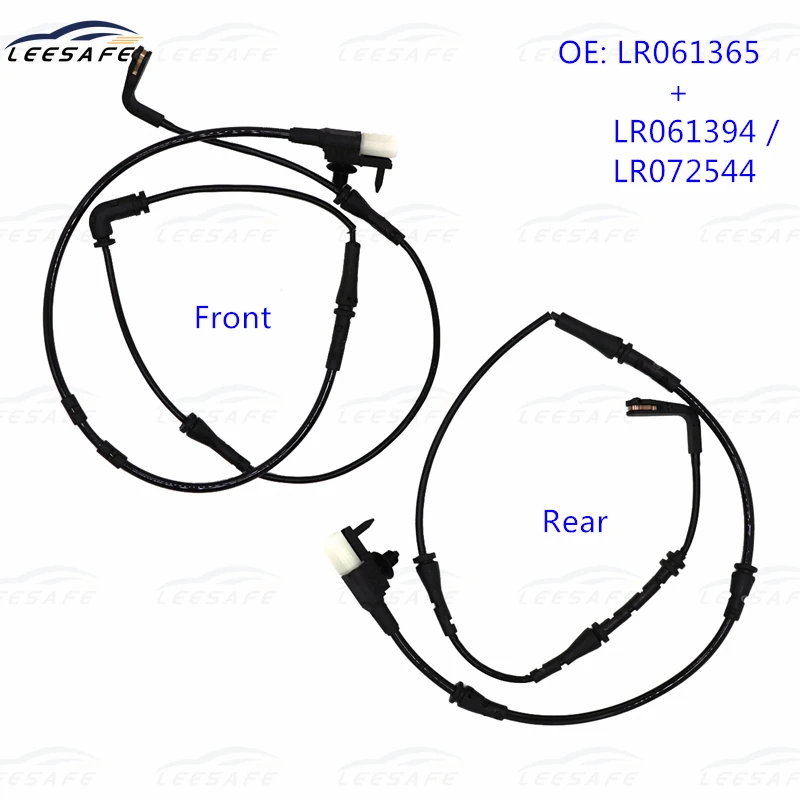 

Front+Rear Axle Brake Pad Wear Sensor LR061365 + LR061394 LR072544 for LAND ROVER Discovery Sport L550 Brake Line Replacement