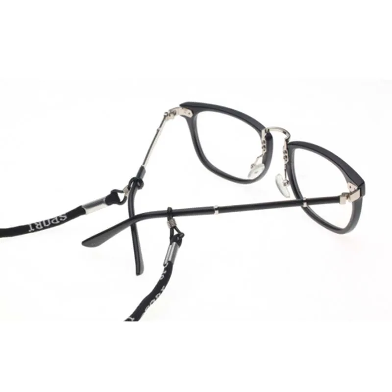 Elastic Eyeglasses Cord Adjustable Glasses Lanyards Neck String Cord Retainer Strap Head Band Glasses Rope