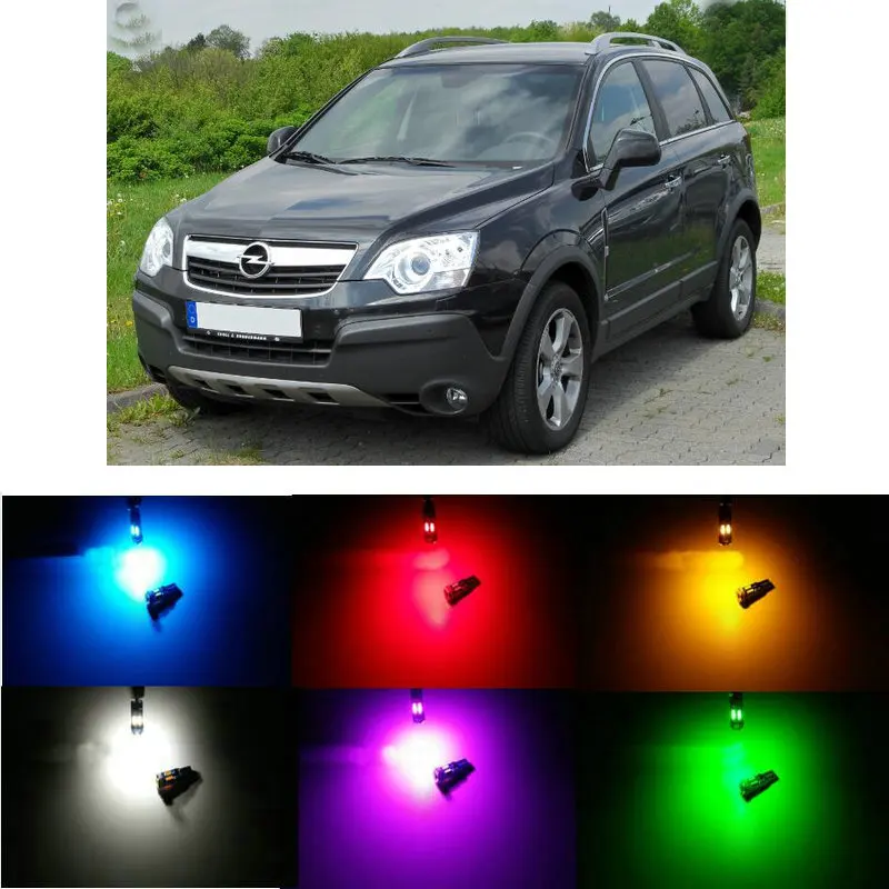 

20pc/lot canbus t5 Dashboard LED Light Bulbs For Opel ANTARA ASTRA K Corsa c d e MERIVA B movano karl Combo