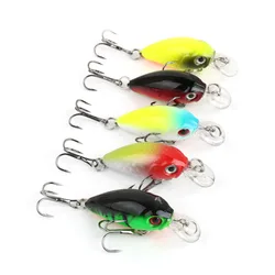 Señuelos de Pesca para pececillos, cebo duro para carpas, Crankbait Artificial, aparejos de Pesca, 1 ud.