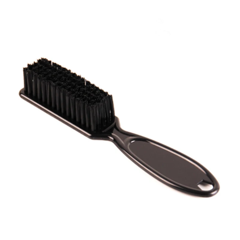 Fade Brush Hair Comb Scissors Cleaning Brush Barber Shop Skin Plastic Handle Hairdressing Soft Cleaning Brush Hair Styling Tools