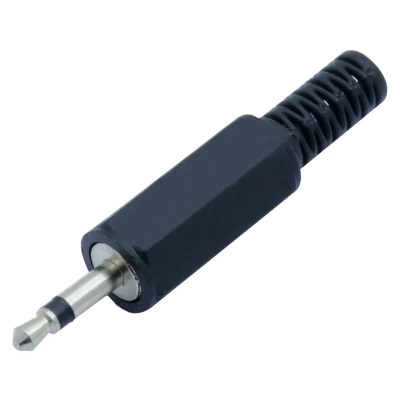10pcs/lot Mini Jack 2.5mm 2 Poles Male Plug Mono 2.5 MM Plug Wire Connector Heaphone Plug Earphone Jack