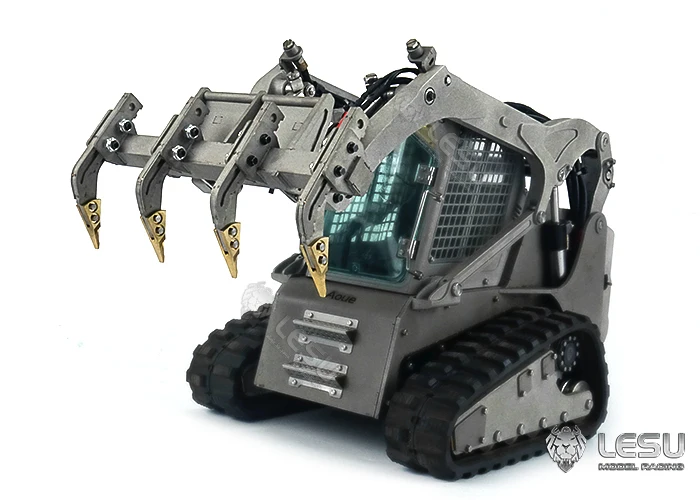 LESU RC Parts Metall-Ripper-Scarifier für 1/14 Maßstab RC Hydrauliklader Aoue LT5H LT5 Skid-Steer Truck DIY Modellspielzeug – Detail 8