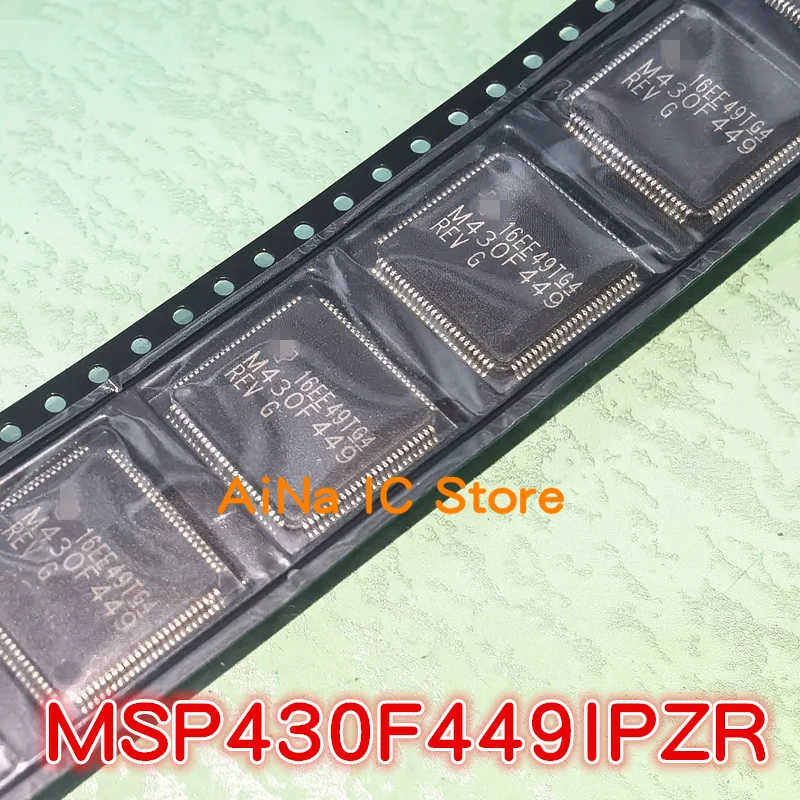 オリジナルの5個から20ピース/ロットm430f449 m430f449rev m430f449g msp430f449ipzr msp430f449ipz msp430f449 qfp100
