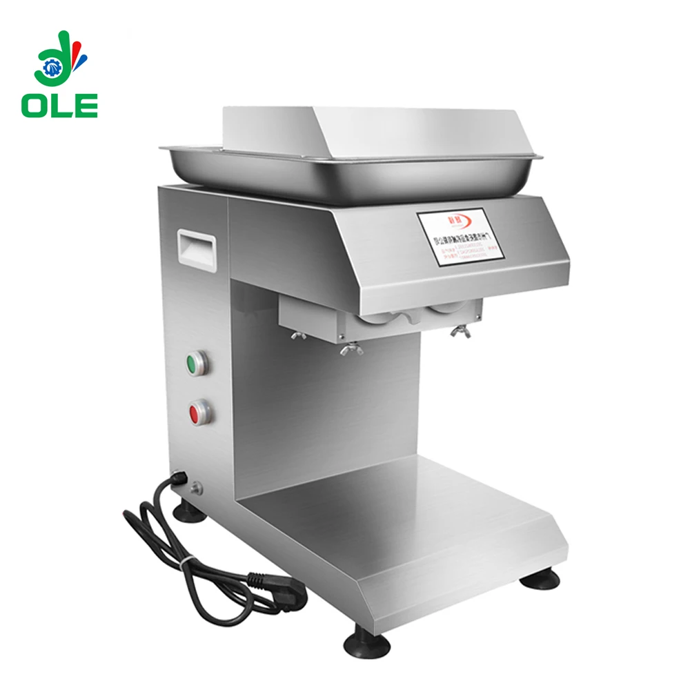 SUS 304 Commercial Meat Slicers Machine Fresh Cooked Meat Shredding Machine