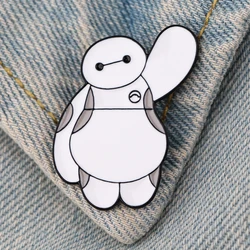 LT1198 Anime Accessories Brooches Pin Cute Things Baymax Enamel Pins Badges on Backpack Manga Japanese Fashion Jewelry Gifts