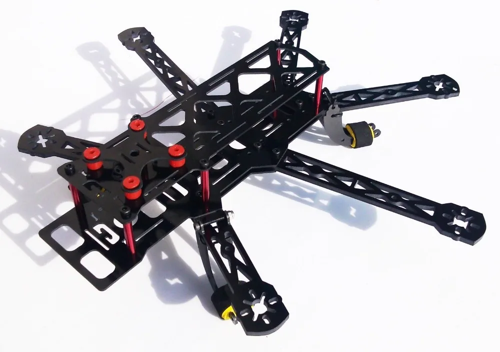 Flying fish Mini-HEX Carbon QAV 6 Axis 300mm Hexacopter Frame Gopro 808 Camera Compatible QAV280 250 260 FPV