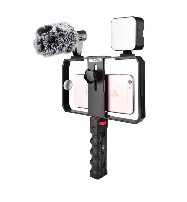 49 Đèn LED Mini Khóa Liên Động Camera Bảng LED Video Camera Đèn Ánh Sáng Hình Chiếu Sáng Cho Tiktok YouTube