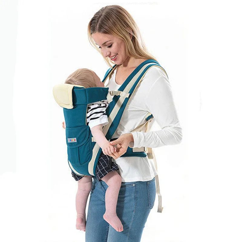 0-30 Months Breathable Front Facing Baby Carrier 4 in 1 Infant Comfortable Sling Backpack Pouch Wrap Baby Kangaroo L0001