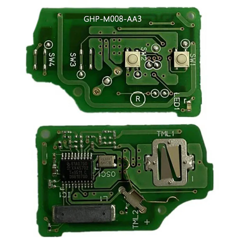 CN011023 Original 2 Buttons For Mitsubishi Eclipse 2014+ Remote Key P/N J166E 6370C134 433MHz Blade MIT11R