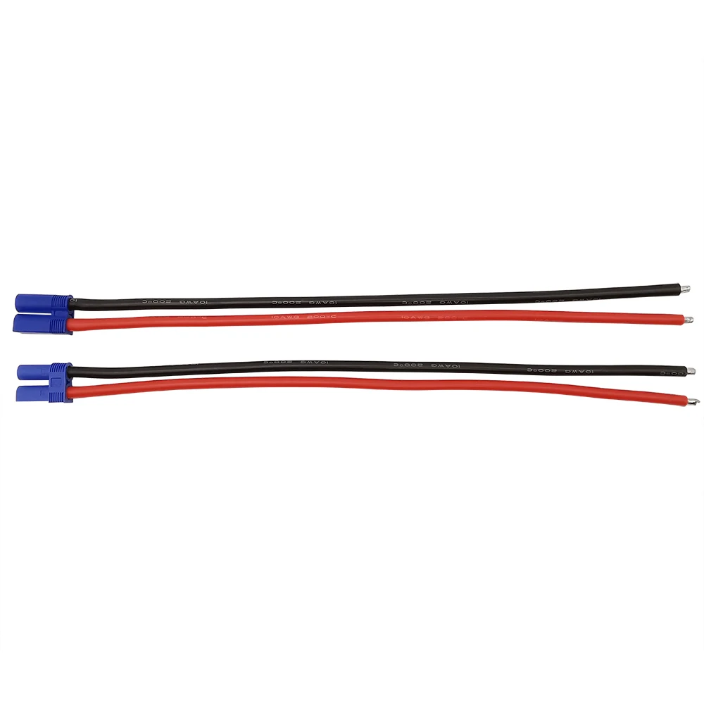 EC5 Male / Female Connector Plug Socket Pigtail Cable 10cm 15cm 30cm 50cm 10AWG Silicone Wire RC Lipo Battery