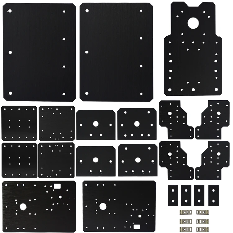 

3D printer accessory Aluminum Plates T8 Lead Screw Driven and Belt Version for CNC Router Engraving Machine