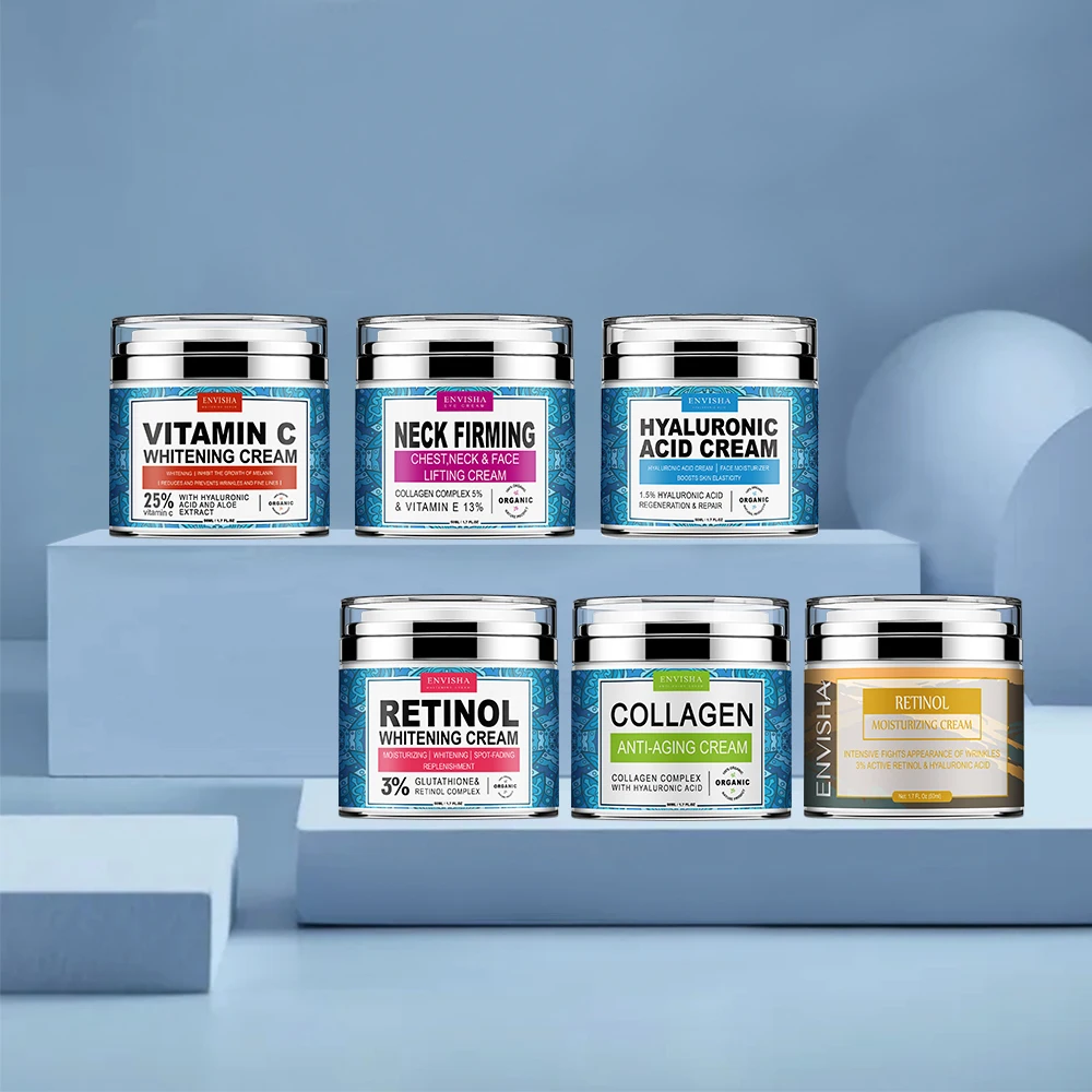 ENVISHA Neck Creme Retinol Gesicht Vitamin Kollagen Bleaching Anti-Falten Anti-aging-feuchtigkeitscreme Hautpflege Hyaluronsäure Schrumpfen Poren – Detail 2