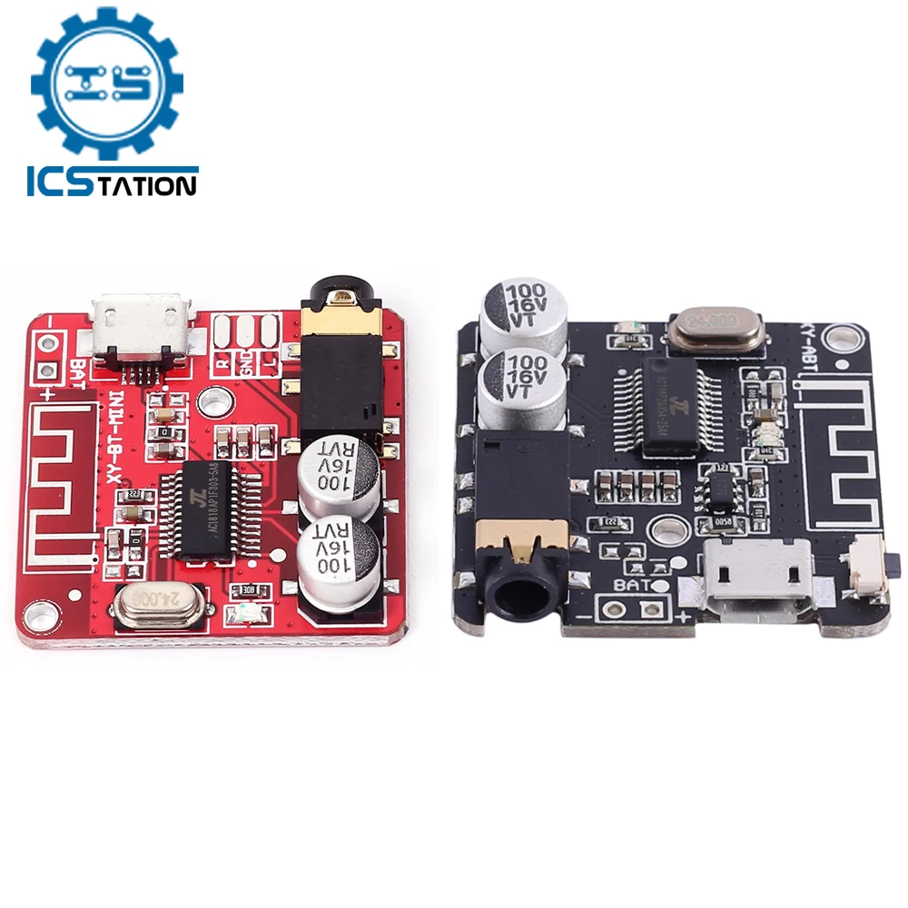 Audio Amplifier Receiver Bluetooth-Compatible 4.1 4.2 5.0 MP3 Lossless Decoder Board Wireless Stereo Music Module Decoding AMP