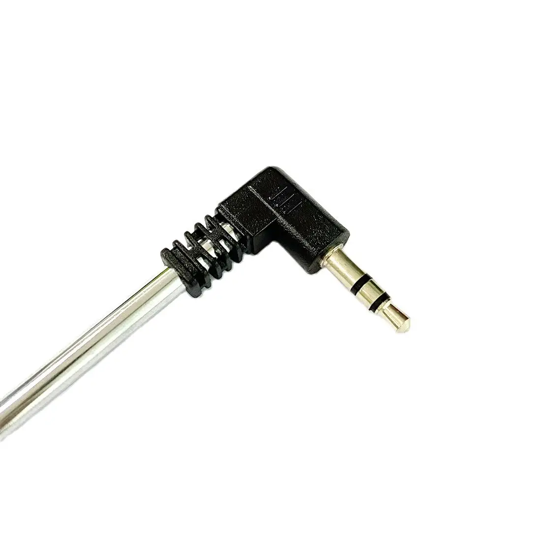 1PC 225mm 4 Section Telescoping Antenna 3.5mm Male FM Radio Antenna for Mobile Cell Phone NEW