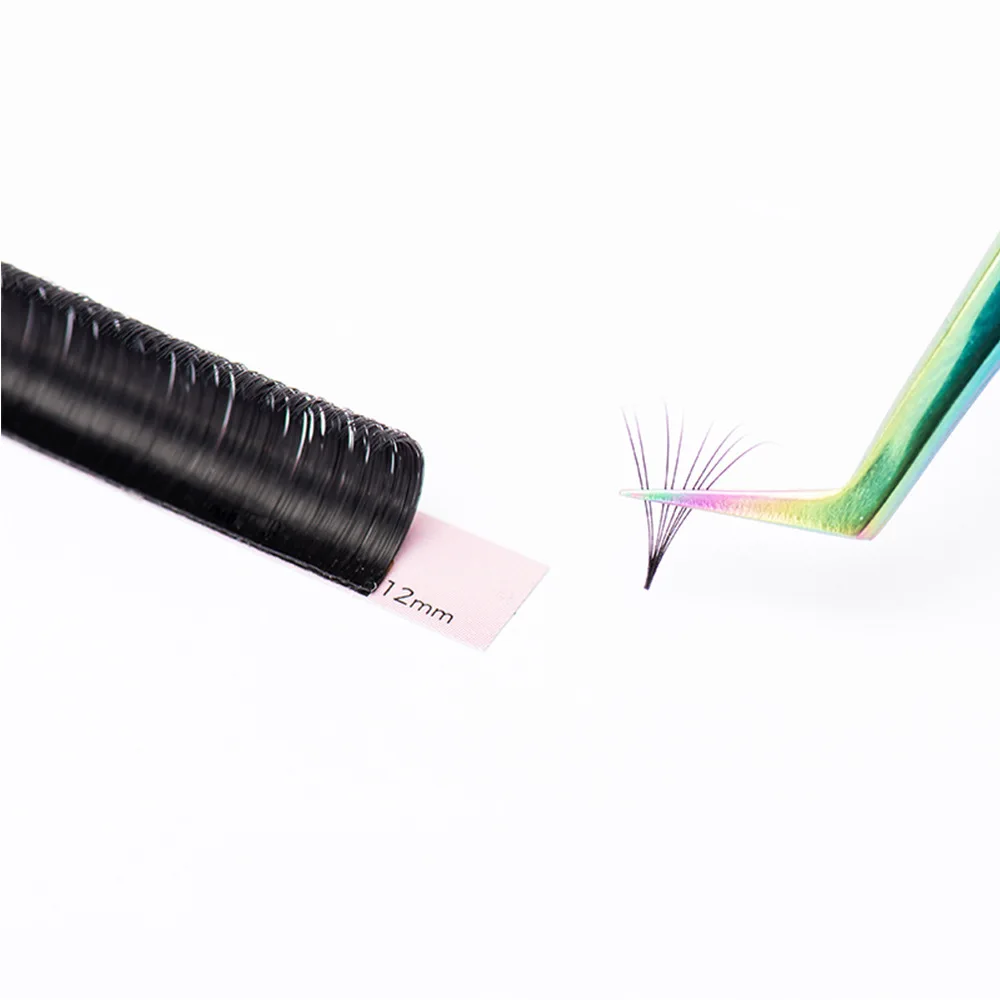 جديد C/D الضفيرة الطبيعي الضفيرة المنك الشعر جلدة 0.05/0.07 مللي متر ضوء لينة تطعيم وهمية الرموش موضة كاذبة رمش تمديد أداة