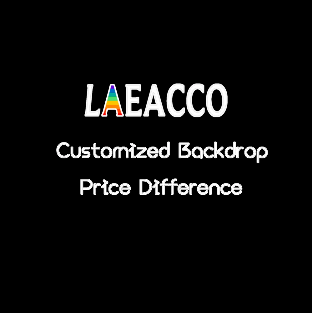 Laeacco Special link Of Customized Products Backdrops Birthday Wedding Festival Poster Customized Backgrounds For Photo Studios