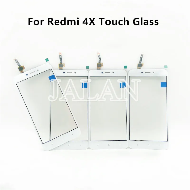 

2PCS Touch Screen Glass For Redmi 4X Phone Digitizer Panel Front Glass Touch Screen Touch Screen Sensor Adhesive