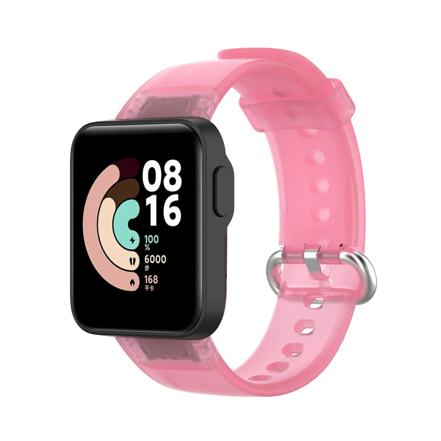 Correa translúcida de TPU para Xiaomi Mi Watch Lite, pulsera para Redmi Watch Band