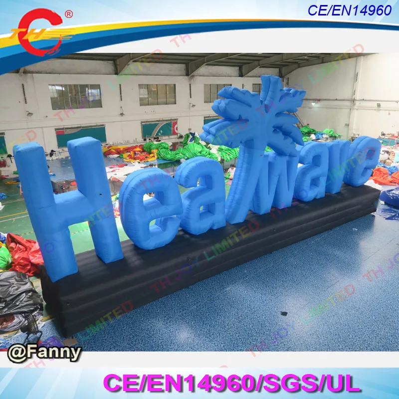 

customize giant inflatable letters inflatable alphabet replica Inflatable words inflatable mark logo signs inflatable billboard