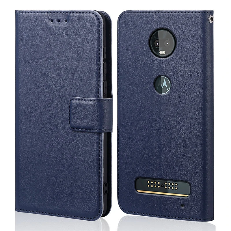 for Motorola Moto Z3 Play Case Wallet Leather Phone Case for Motorola Moto Z3 Play Case Flip Cover Back Bag