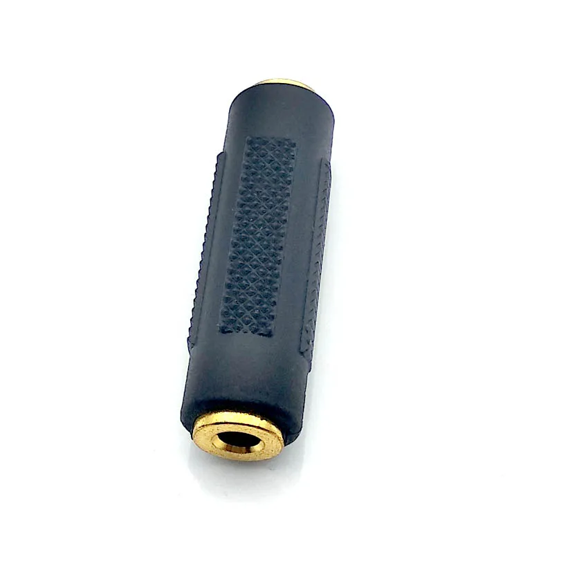 1pcs 3.5 mm Female to 3.5mm Female Jack Stereo Coupler Adapter