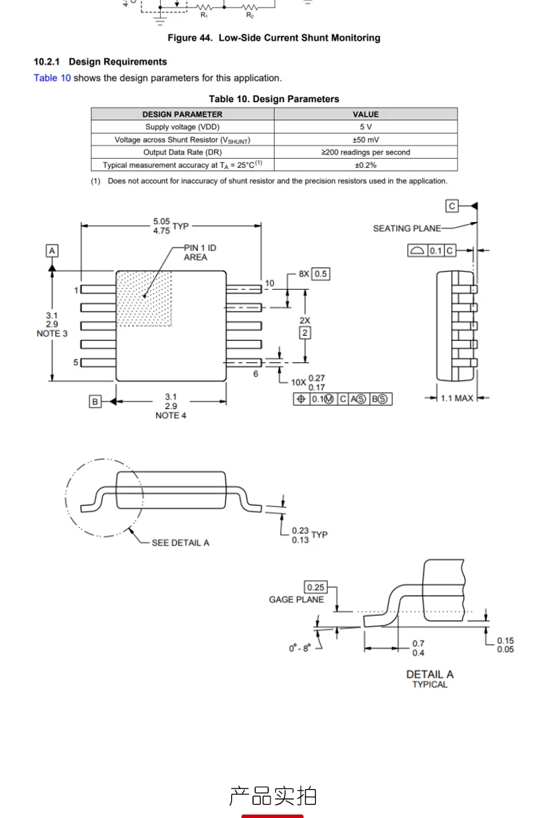 10pcs ~ 50 teile/los ADS1115IDGSR ADS1115IDGST ADS1115IDGS ADS1115 MSOP10 Neue original