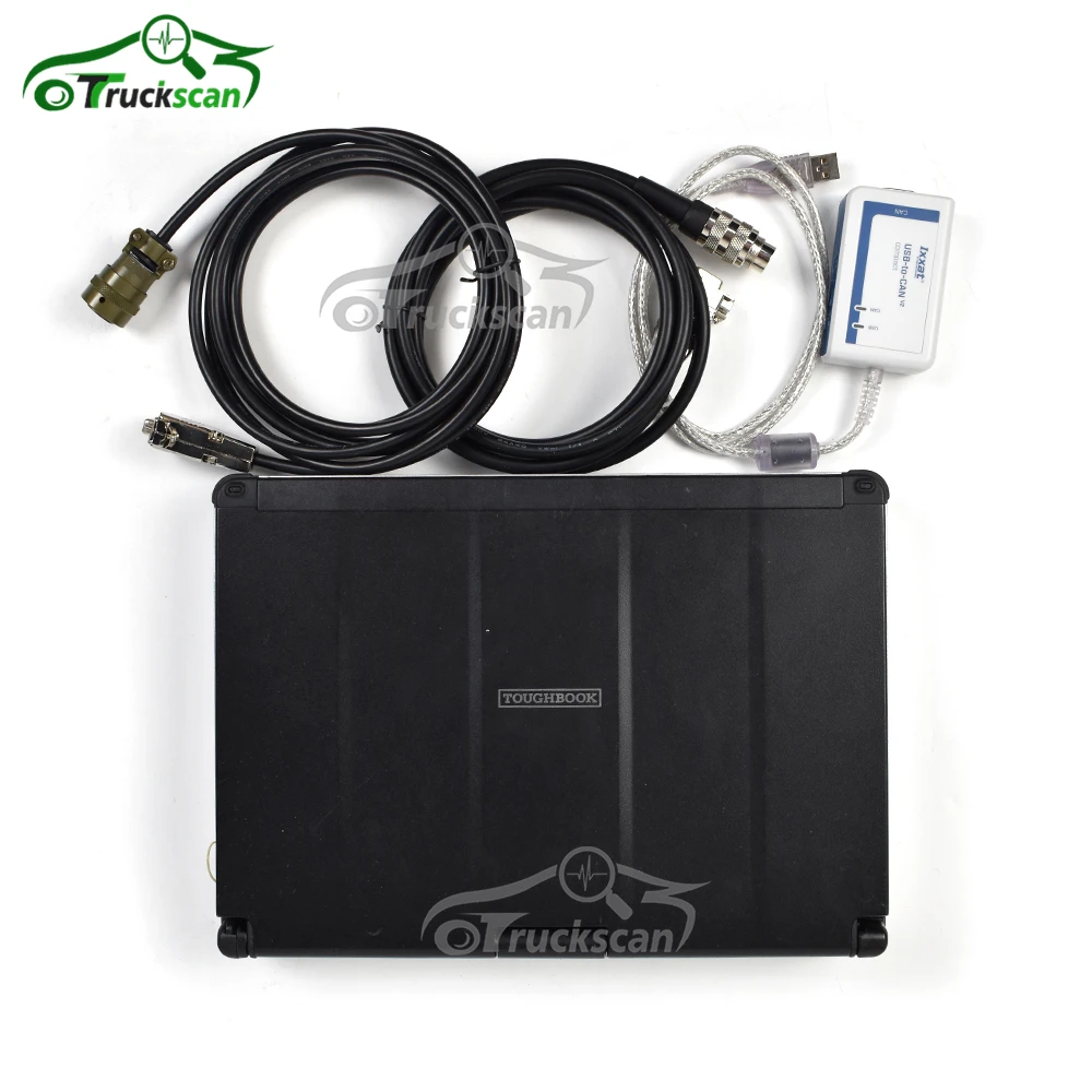 For MTU USB to CAN V2 COMPACT IXXAT Diagnostic tool 2.72 MDEC ADEC Cable Diesel MTU DiaSys Truck Engine Diagnostic tool and CFC2