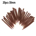 20pcs 30mm brown