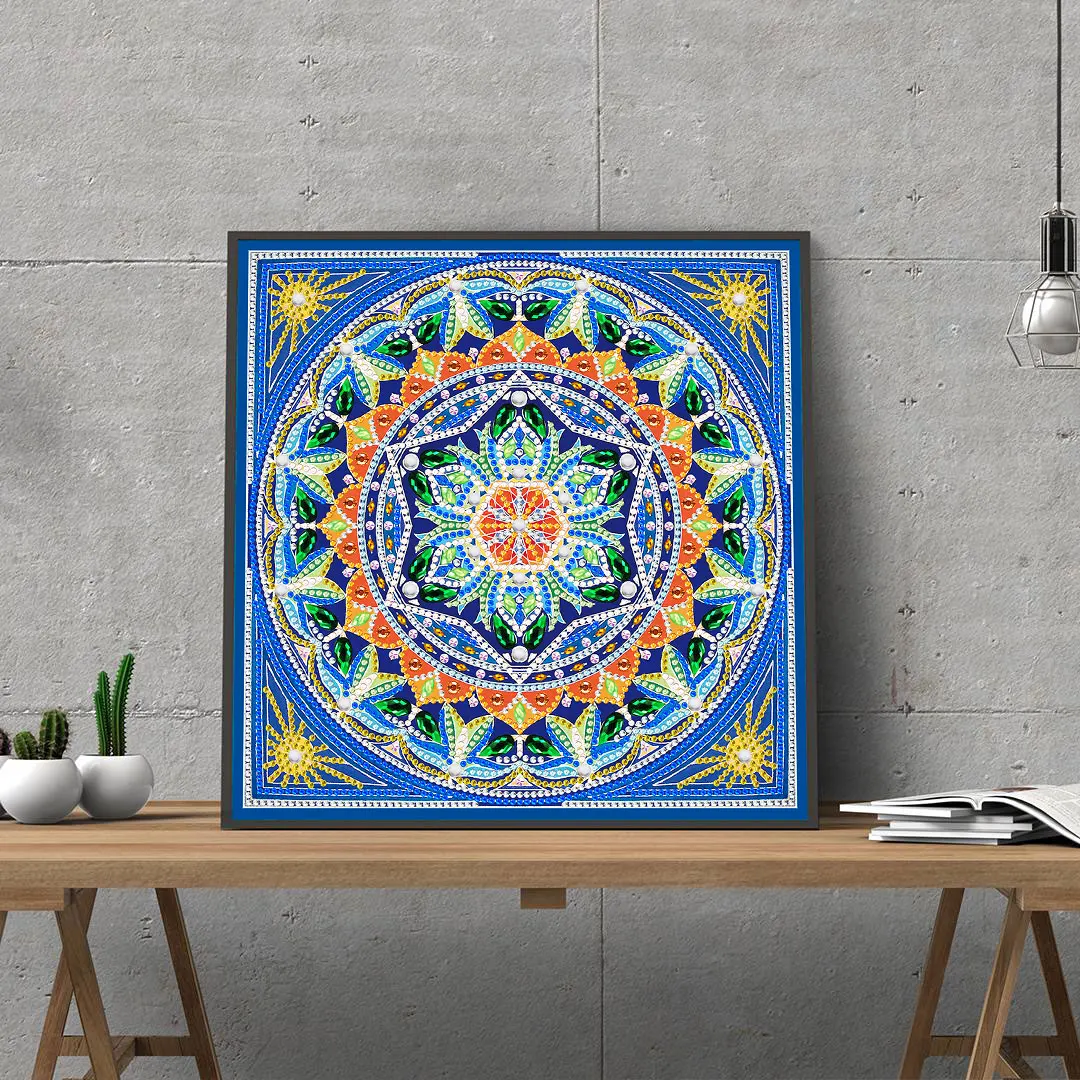 New Mandala glowing in the dark bright diamond painting mosaic embroidery home decoration wall painting