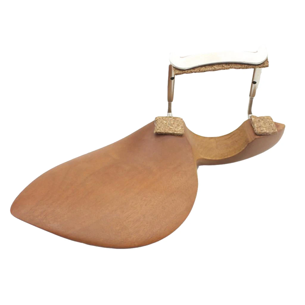 Jujube Wood Violin Chin Rest with Screw&Cork for 3/4 4/4 Violin Replacement Parts