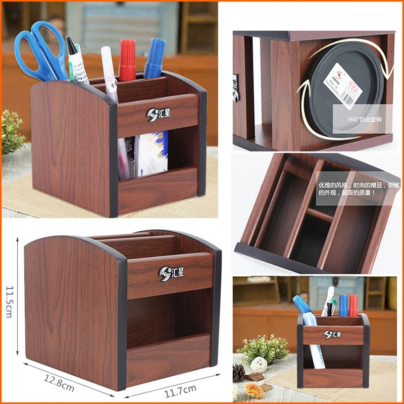 1Pcs Creative Pen Box Fashion Desktop Ornaments Learning Blogger Chinese style Pen holder Office desk storage supplies