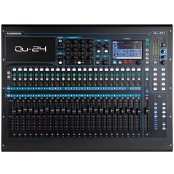 Allen & Heath Qu-24 Digital Audio Mixer Chrome Edition Professional DJ Mixing Console For Audio System