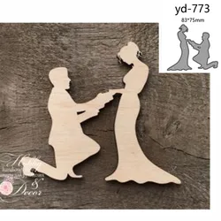 Metal Cutting Dies Cut Mold marry Decoration Scrapbook Paper Craft Knife Mould Blade Punch Stencils