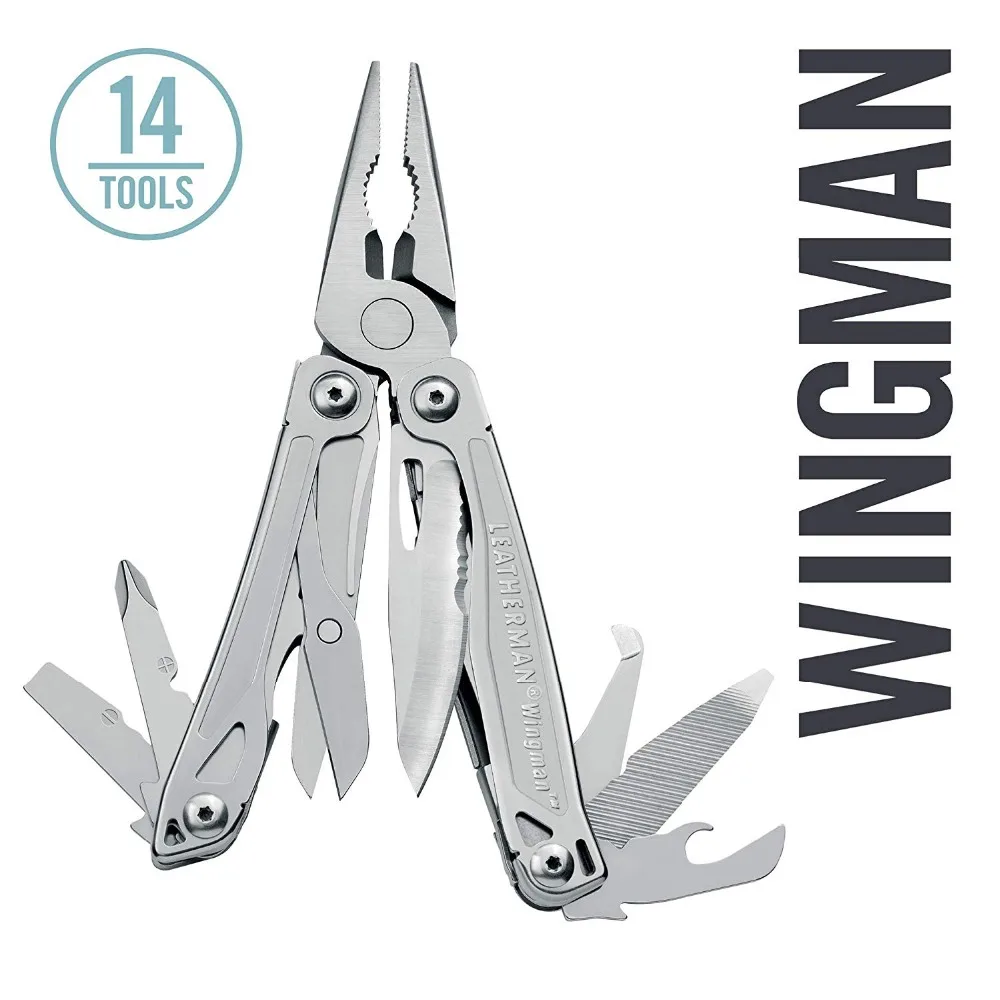 Imagem -01 - Leatherman-wingman Multitool Aço Inoxidável leatherman wingman multitool aco inoxidavel 01
