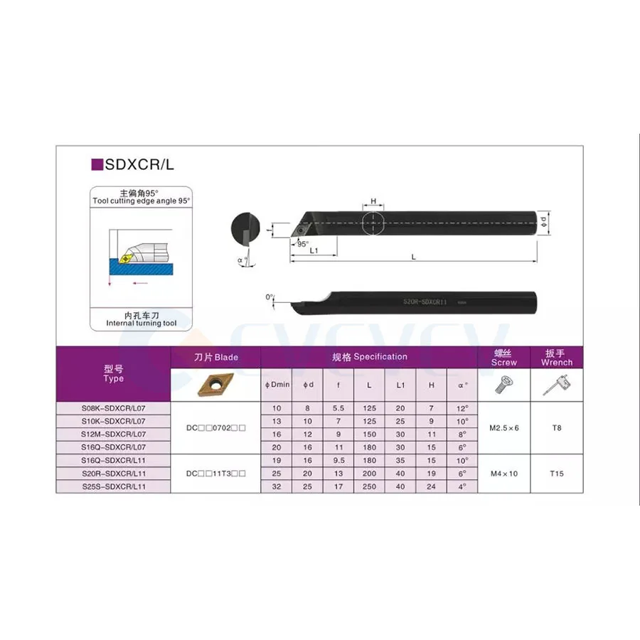S16Q S20R S25S SDXCR11 CNC المخرطة الداخلية تحول أداة حامل + 10 قطعة DCMT آلة أدوات كربيد شفرة مكافحة صدمة مقاومة ارتداء