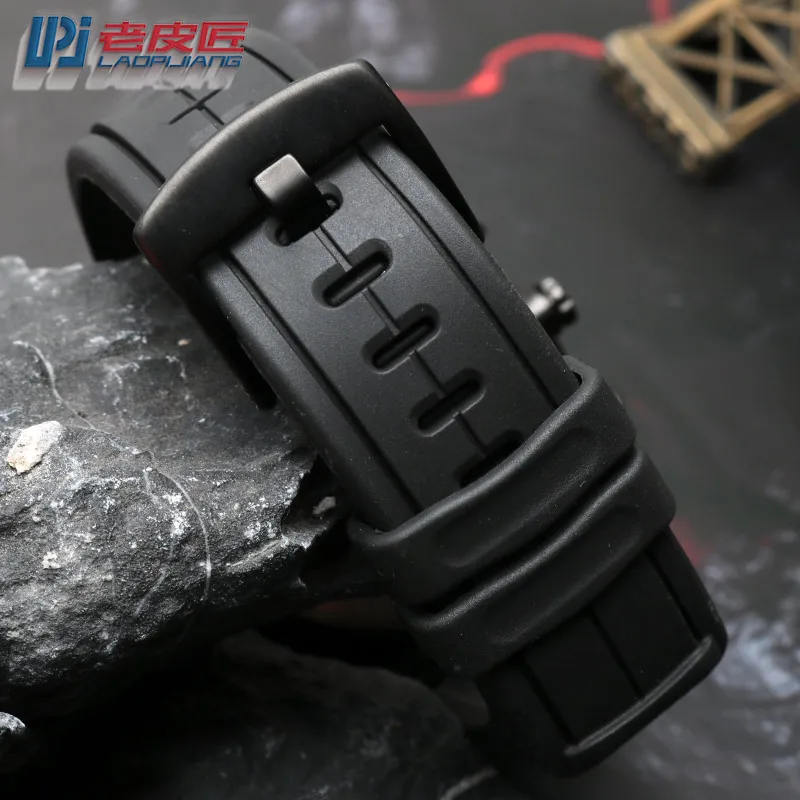 High quality rubber watchband for timex watch T2N720 T2N721 TW2T76300 watch strap Waterproof silicone sports band outset 16mm