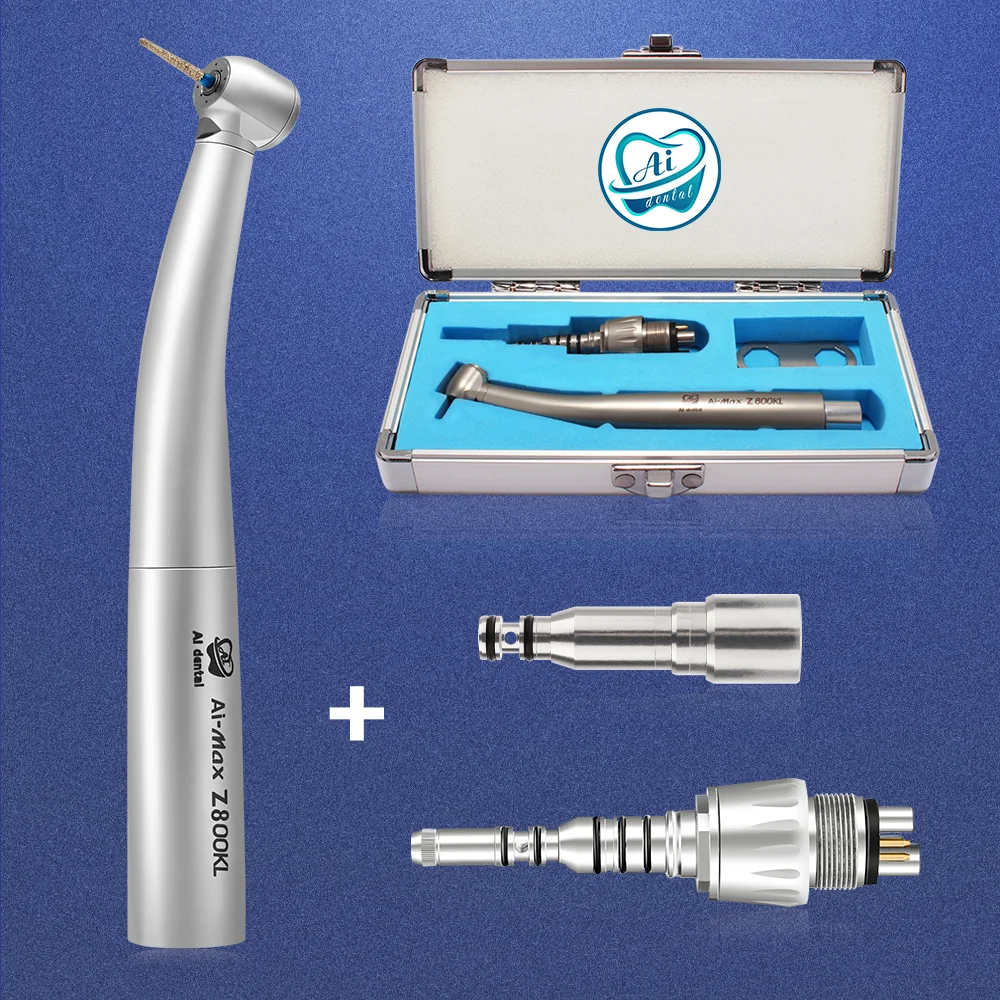 

AI-Z800KL-KCL6 Best Selling Dental Medical Supply Z800KL Mini Head Handpiece With 6 Holes K Coupler Set Consumables