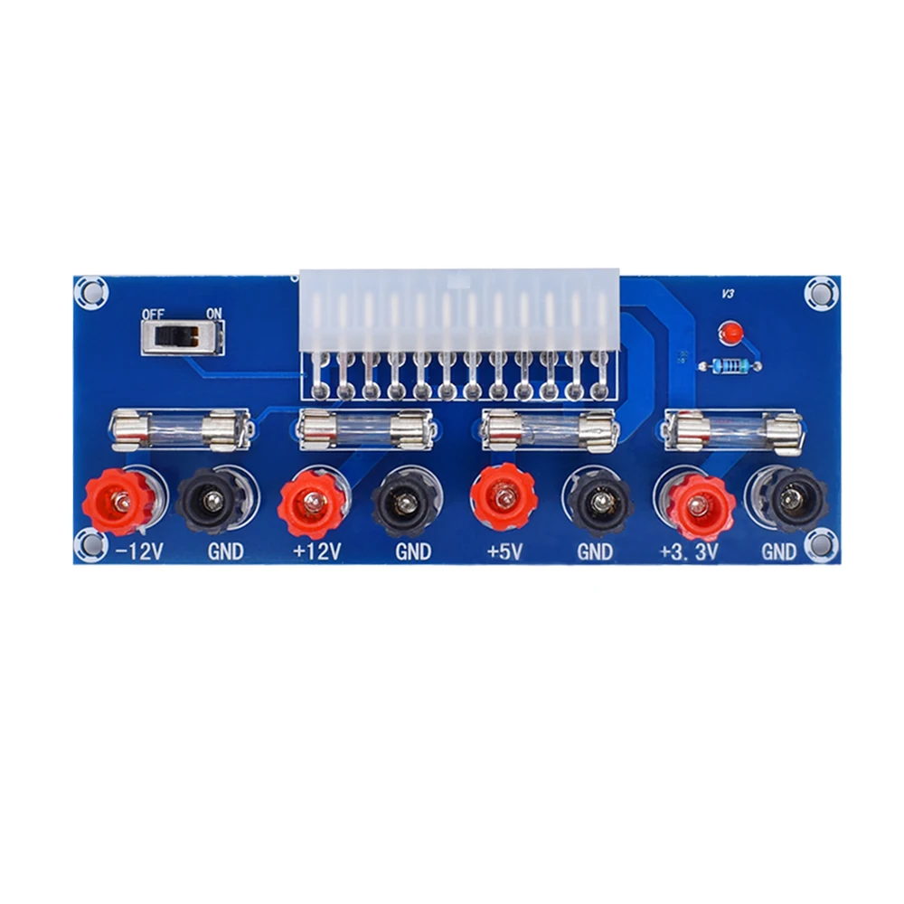 XH-M229 Desktop PC Chassis Power ATX Transfer to Adapter Board Power Supply Circuit Outlet Module 24Pin Output Terminal 24 pins