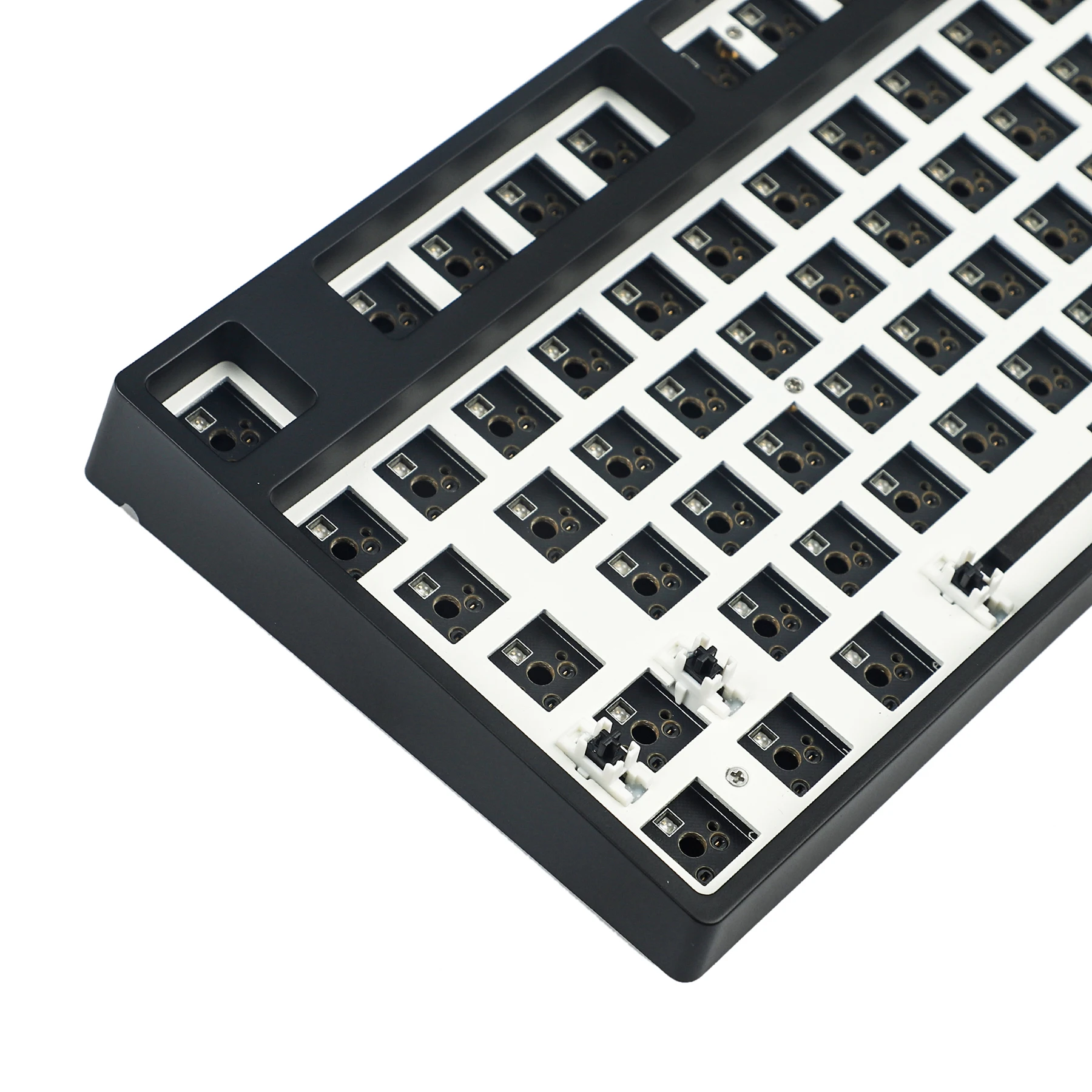 100% 108 Key GK108 GK108S Plastic Case RGB Hotswap Independent Driver Wired And Bluetooth Tyce-C Wireless Mechanical Keyboard