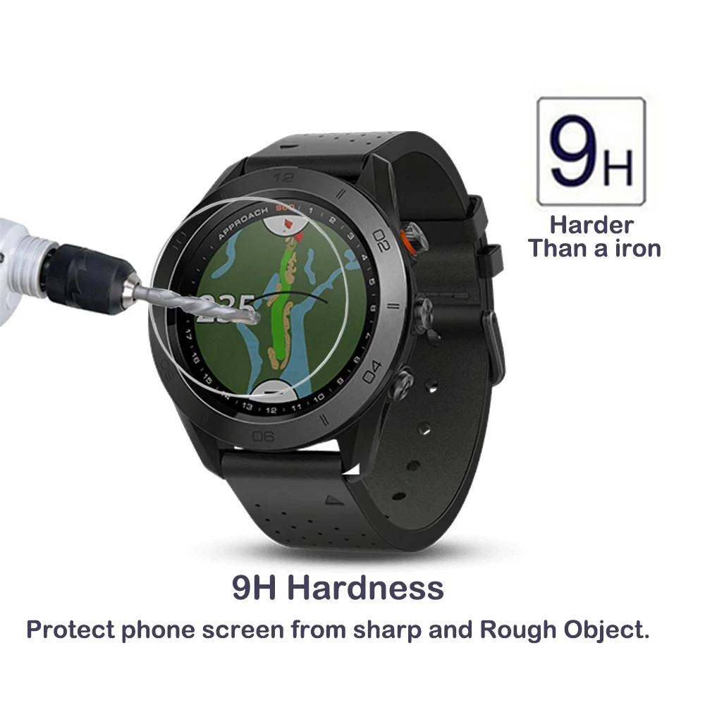 For Garmin Approach S60 2.5D 9H Tempered Glass Screen Protector Ultra Clear Scratch Proof Glass Protector for garmin