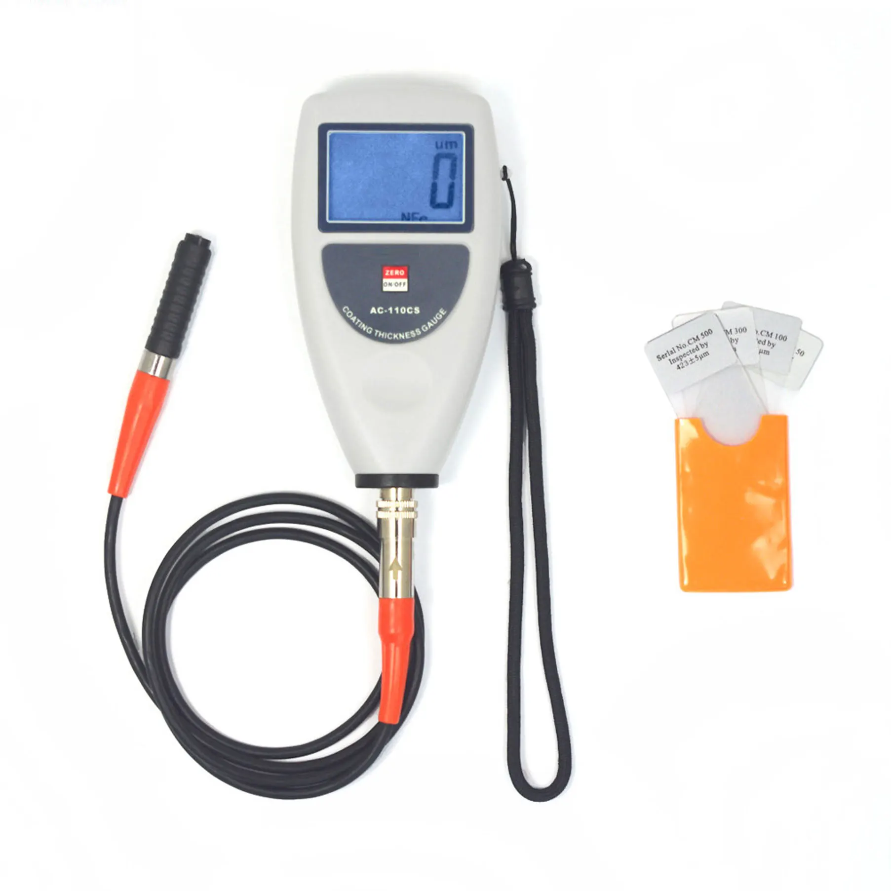 

Digital Separate Type Thickness Gauge AC-110CS Basic Type Coating measuring range 0~1250 um 0~50mil portable