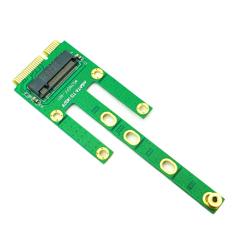 mSATA 3.0 to M.2 NGFF SATA SSD Adapter Board Riser Card for PC Computer M.2 SATA SSD B Key to mSATA Raiser mSATA to M.2 Adapter