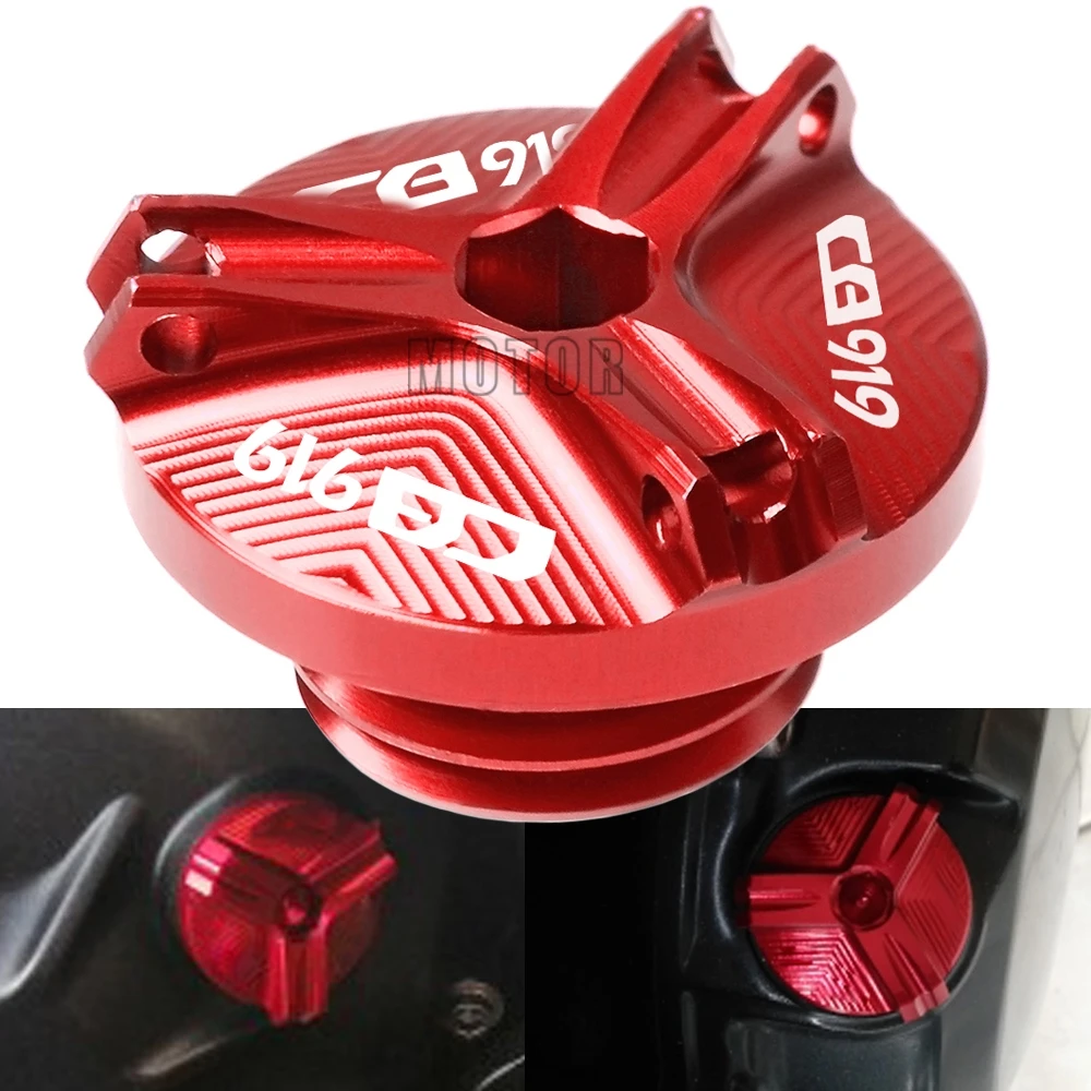 

For Honda CB919/CB900F Hornet 2002-2007 2003 2004 2005 2006 CB 919/900 F Motorcycle Engine Oil Cup Cover Oil Filler Cap Plug