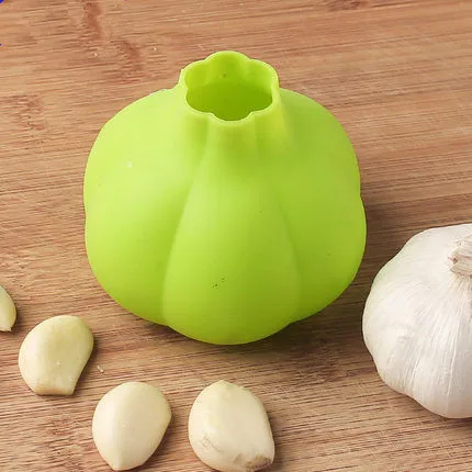 Descascador de alho de borracha criativo, ultra prensa o alho, descascador, ferramenta, acessórios de cozinha para casa, 1 peça