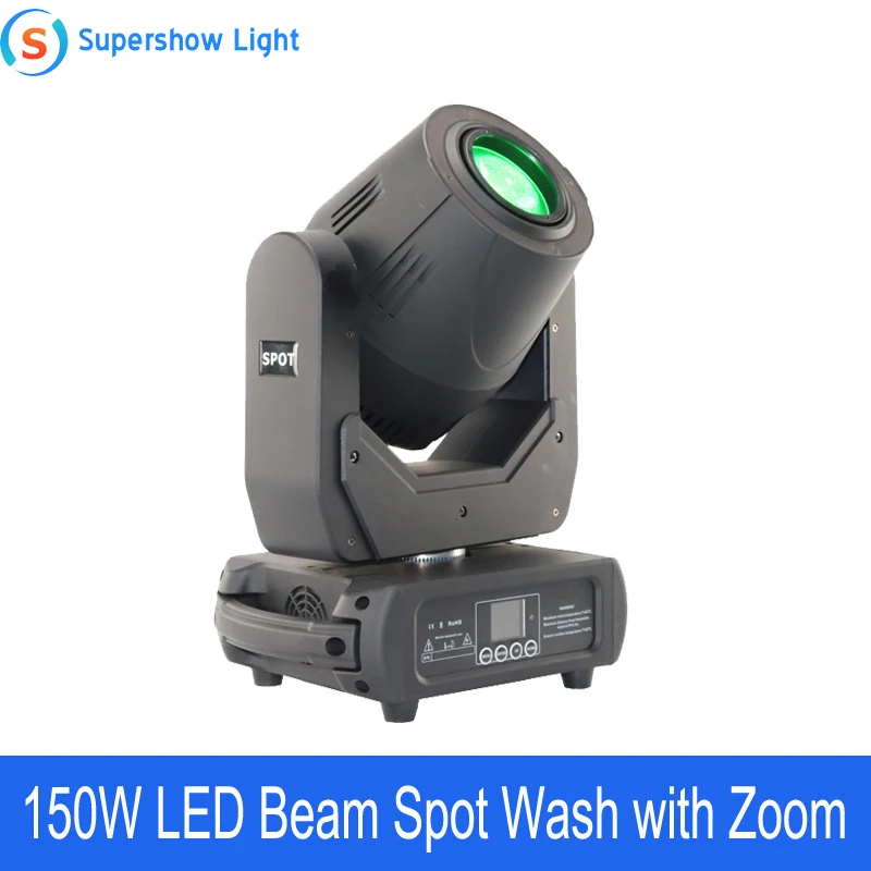 LED 150W 3in1 Beam Spot Wash Moving Head Stage Lights Stage Yoke Light With Advanced DMX Programs Professional Stage