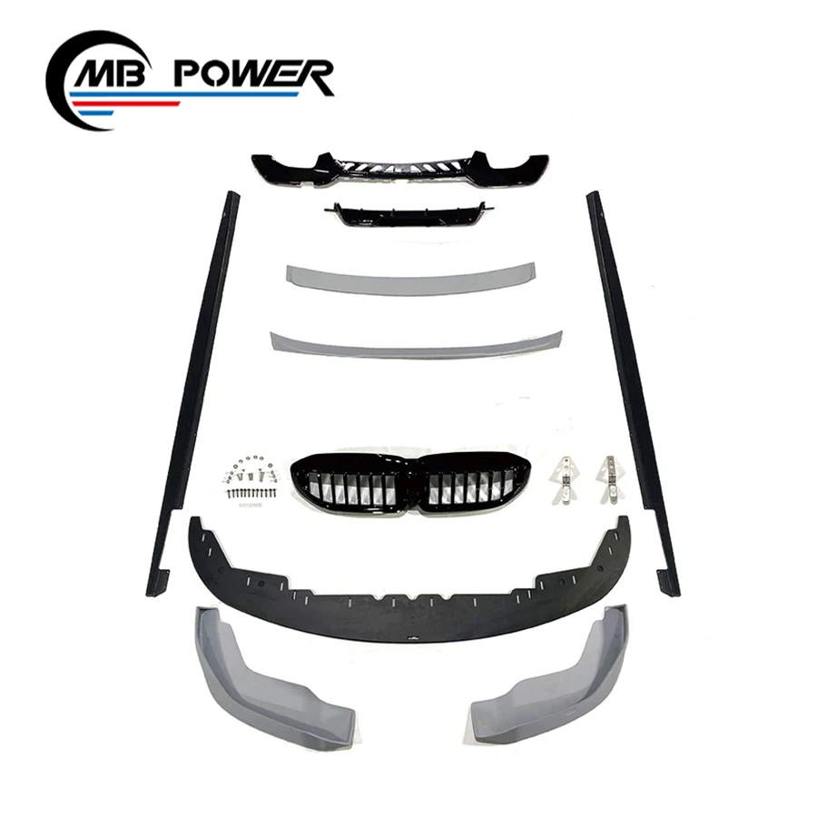 Body kits 3s 3series G20  2020y ~AC style  front lip with carnards  front lip rear lip rear wing bodykit body parts body part