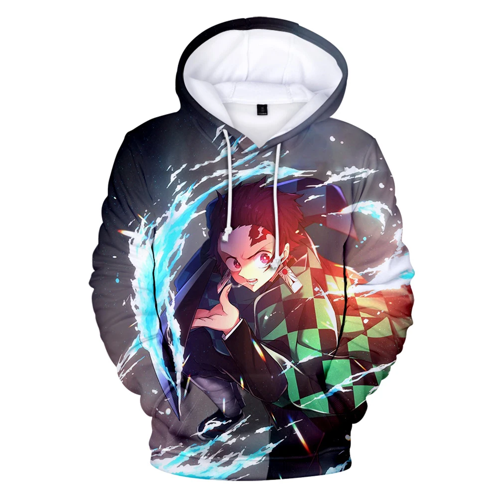 Anime Demon Slayer Kimetsu No Yaiba 3D Printed Hoodies Men Women Hoodie Harajuku Sweatshirts Boys Girls Tracksuits Clothes